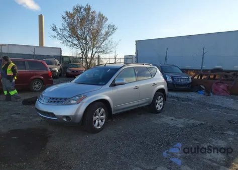 2006 Nissan Murano S z USA, uszkodzony, nr VIN JN8AZ08W96W518315
